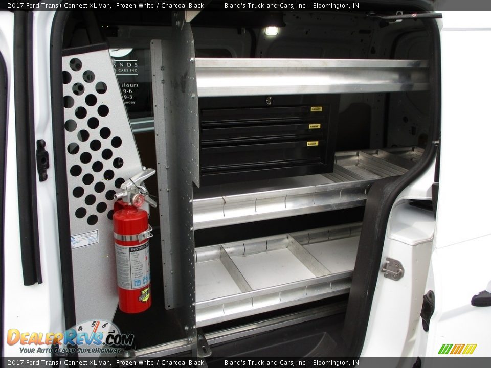 2017 Ford Transit Connect XL Van Frozen White / Charcoal Black Photo #24