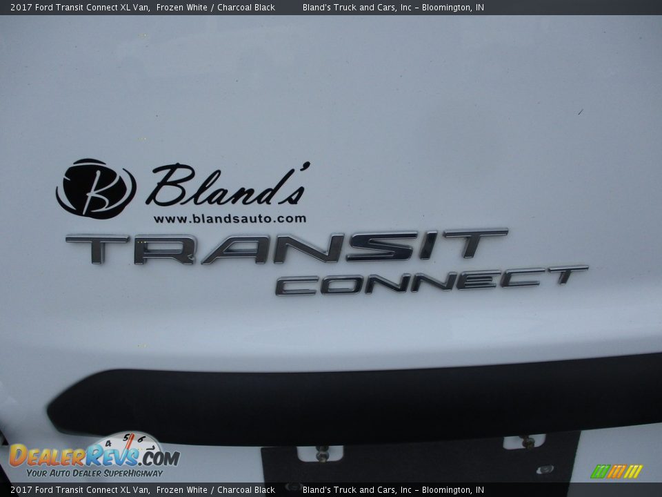 2017 Ford Transit Connect XL Van Frozen White / Charcoal Black Photo #29