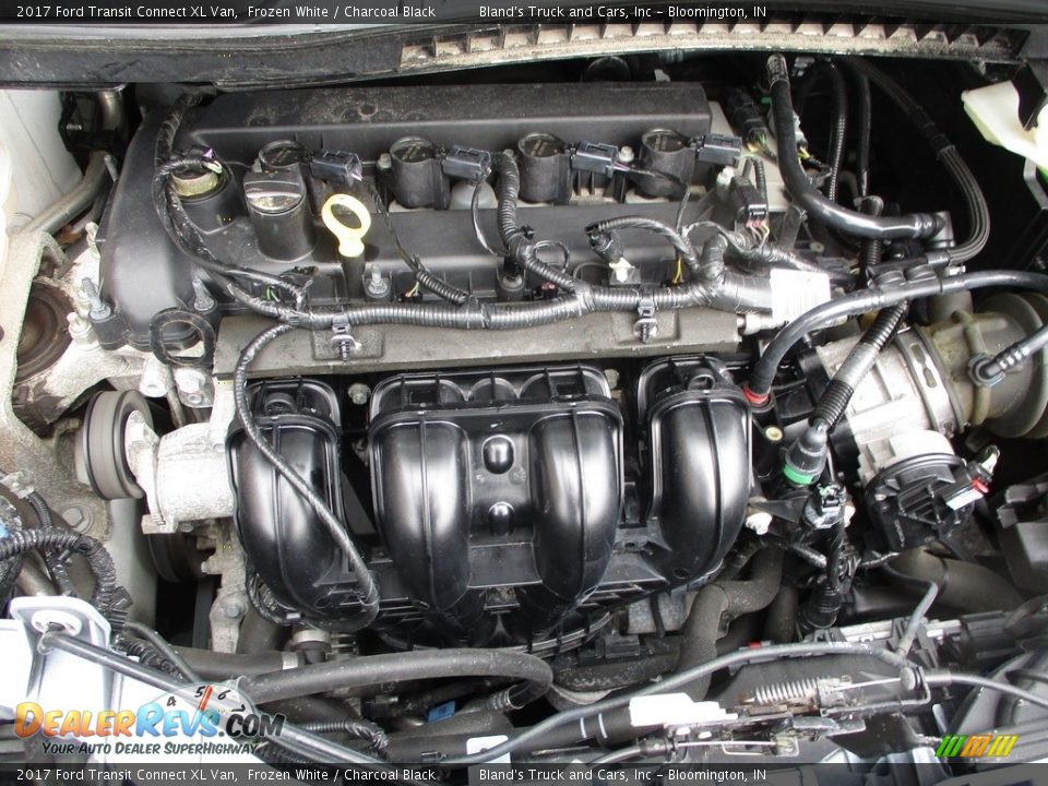 2017 Ford Transit Connect XL Van Frozen White / Charcoal Black Photo #30