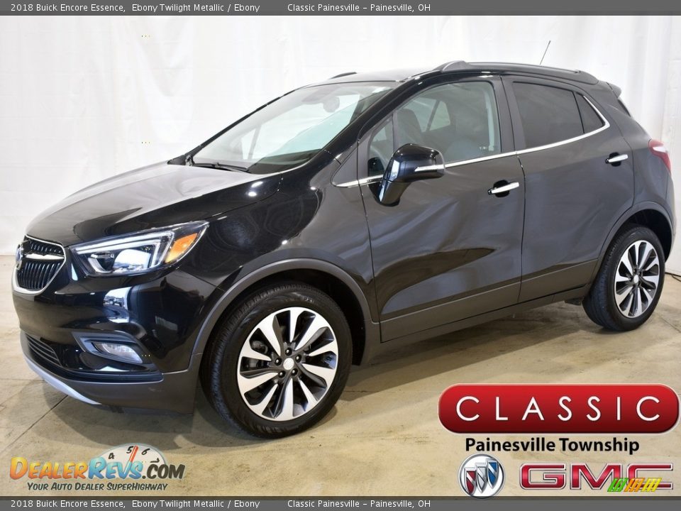 2018 Buick Encore Essence Ebony Twilight Metallic / Ebony Photo #1