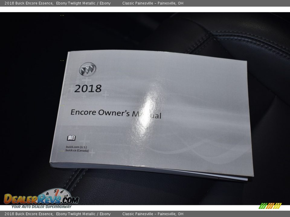 2018 Buick Encore Essence Ebony Twilight Metallic / Ebony Photo #16