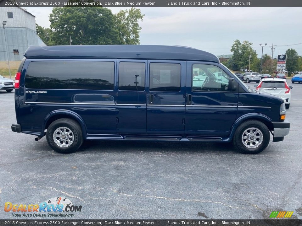 2018 Chevrolet Express 2500 Passenger Conversion Dark Blue / Medium Pewter Photo #5