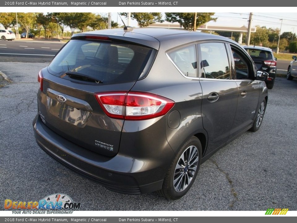 2018 Ford C-Max Hybrid Titanium Magnetic / Charcoal Photo #5