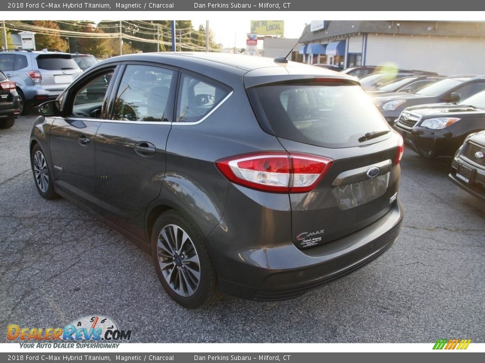 2018 Ford C-Max Hybrid Titanium Magnetic / Charcoal Photo #7