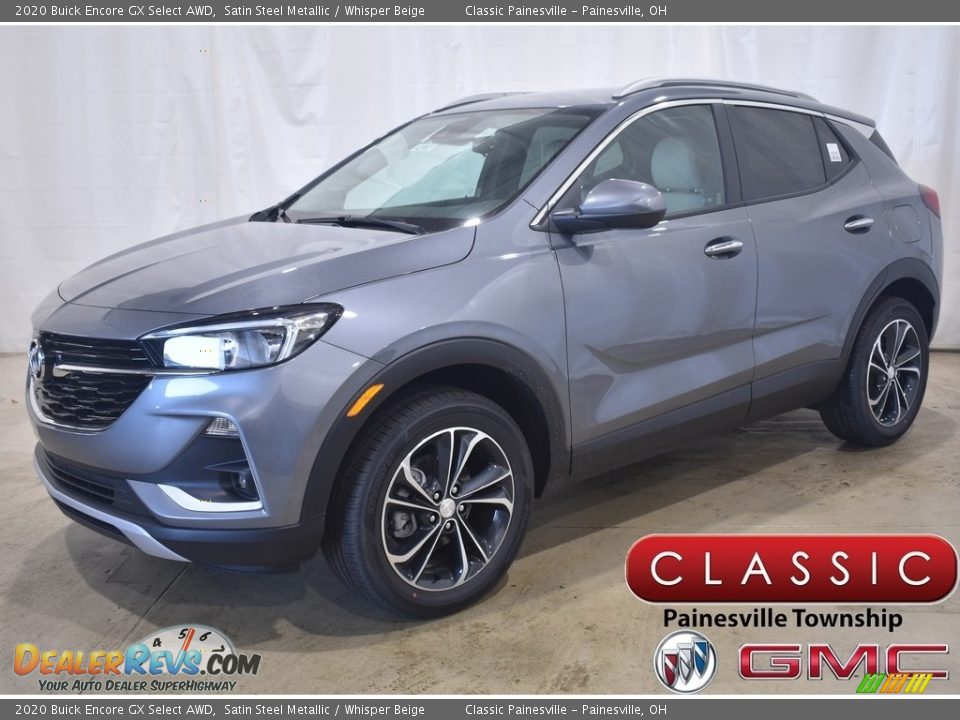 2020 Buick Encore GX Select AWD Satin Steel Metallic / Whisper Beige Photo #1