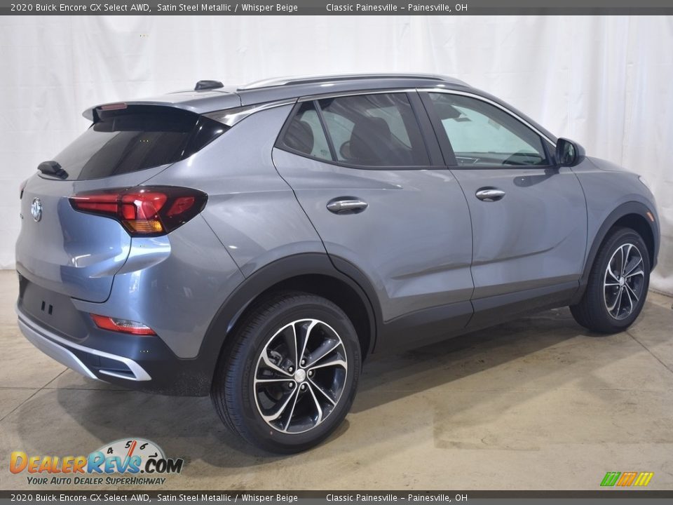 2020 Buick Encore GX Select AWD Satin Steel Metallic / Whisper Beige Photo #2