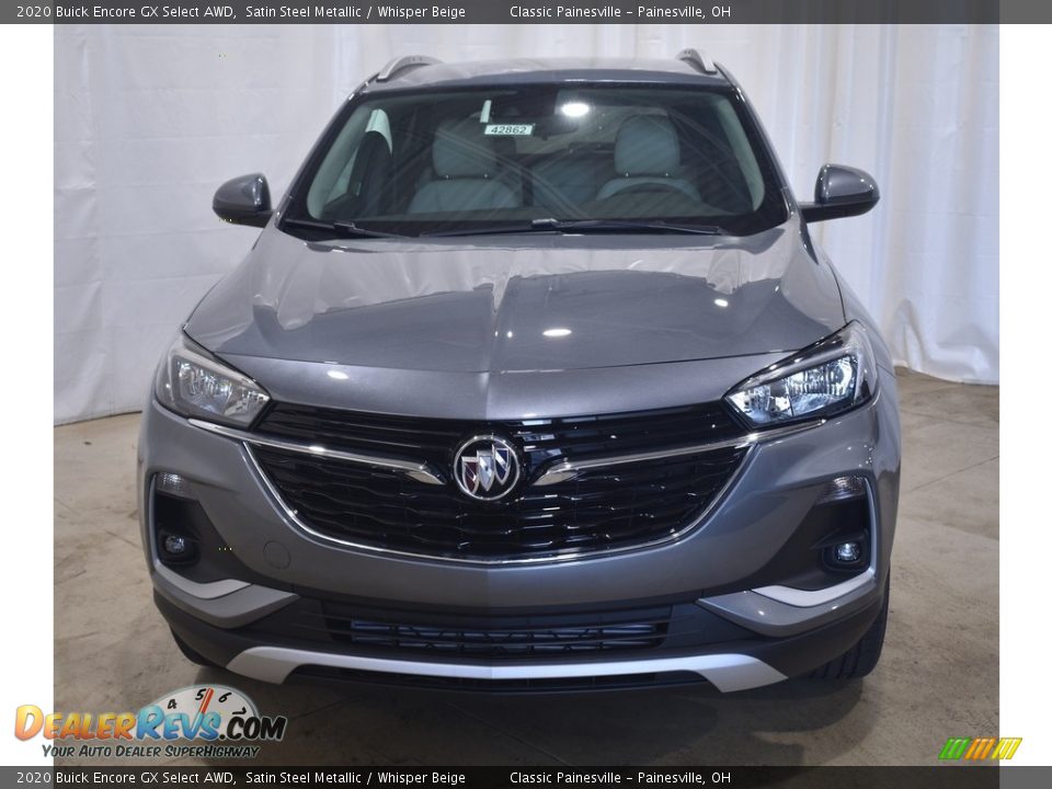 2020 Buick Encore GX Select AWD Satin Steel Metallic / Whisper Beige Photo #4