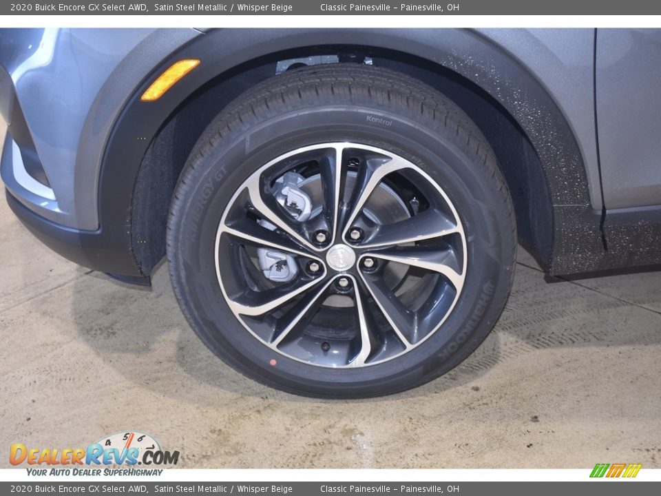 2020 Buick Encore GX Select AWD Satin Steel Metallic / Whisper Beige Photo #5