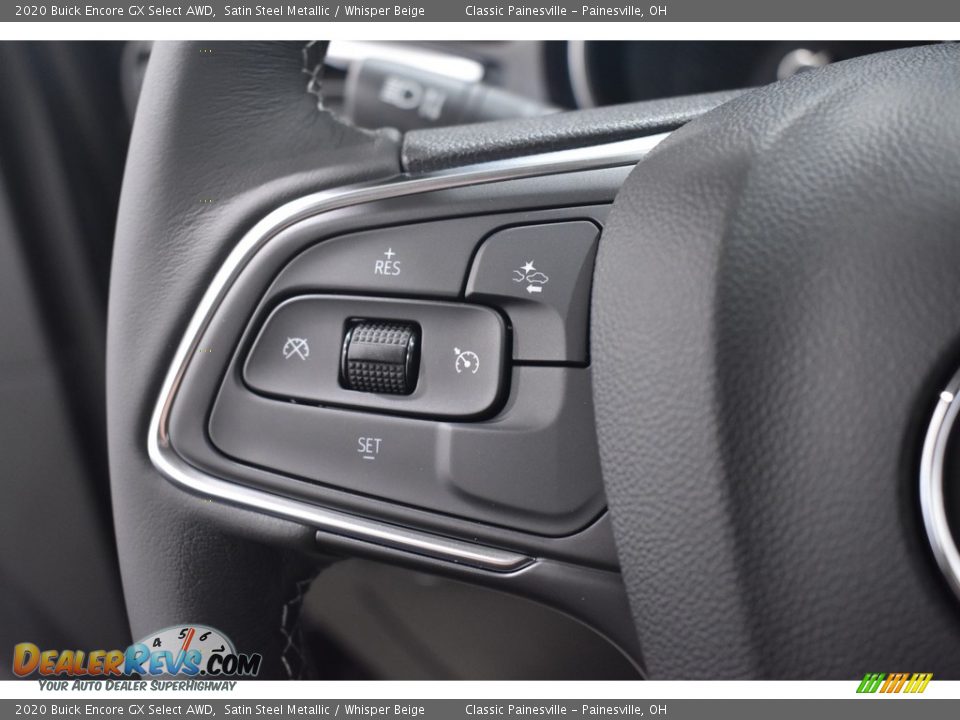 2020 Buick Encore GX Select AWD Satin Steel Metallic / Whisper Beige Photo #9