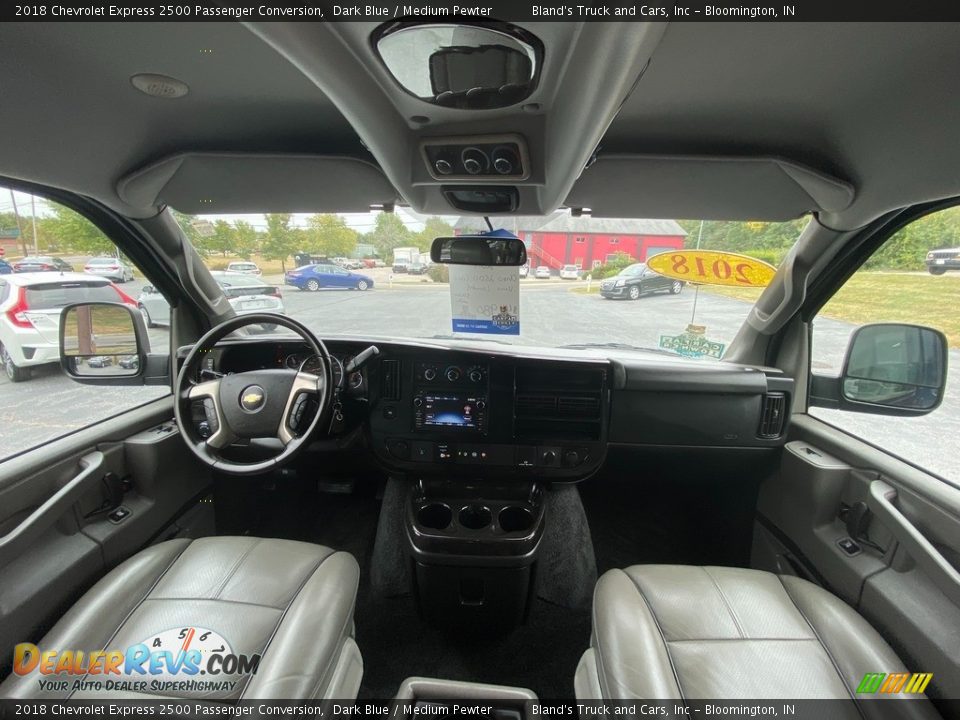 2018 Chevrolet Express 2500 Passenger Conversion Dark Blue / Medium Pewter Photo #17