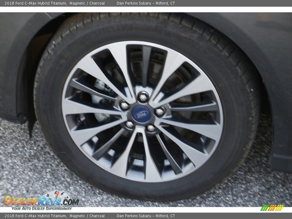 2018 Ford C-Max Hybrid Titanium Magnetic / Charcoal Photo #18