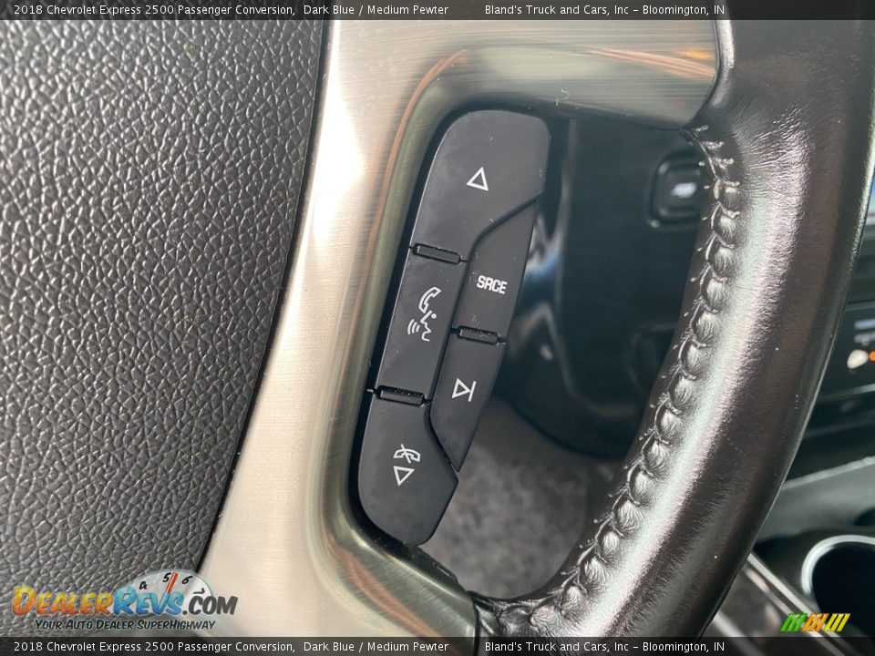 2018 Chevrolet Express 2500 Passenger Conversion Dark Blue / Medium Pewter Photo #21