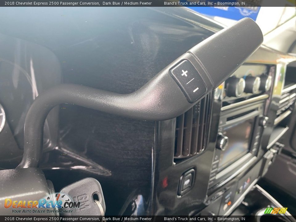 2018 Chevrolet Express 2500 Passenger Conversion Dark Blue / Medium Pewter Photo #23