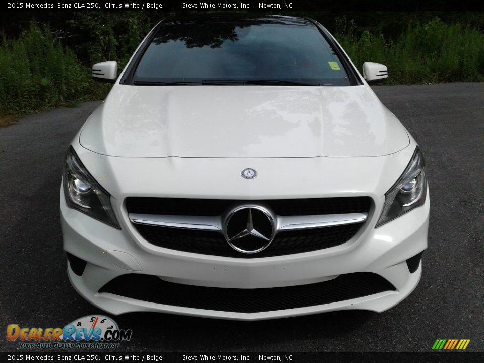 2015 Mercedes-Benz CLA 250 Cirrus White / Beige Photo #4