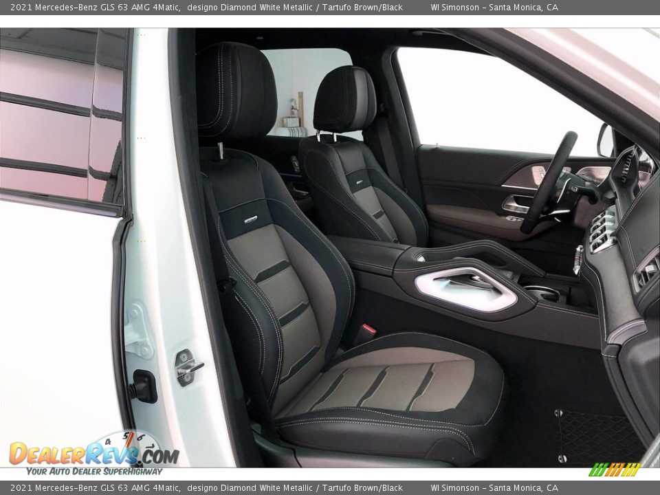 Tartufo Brown/Black Interior - 2021 Mercedes-Benz GLS 63 AMG 4Matic Photo #5