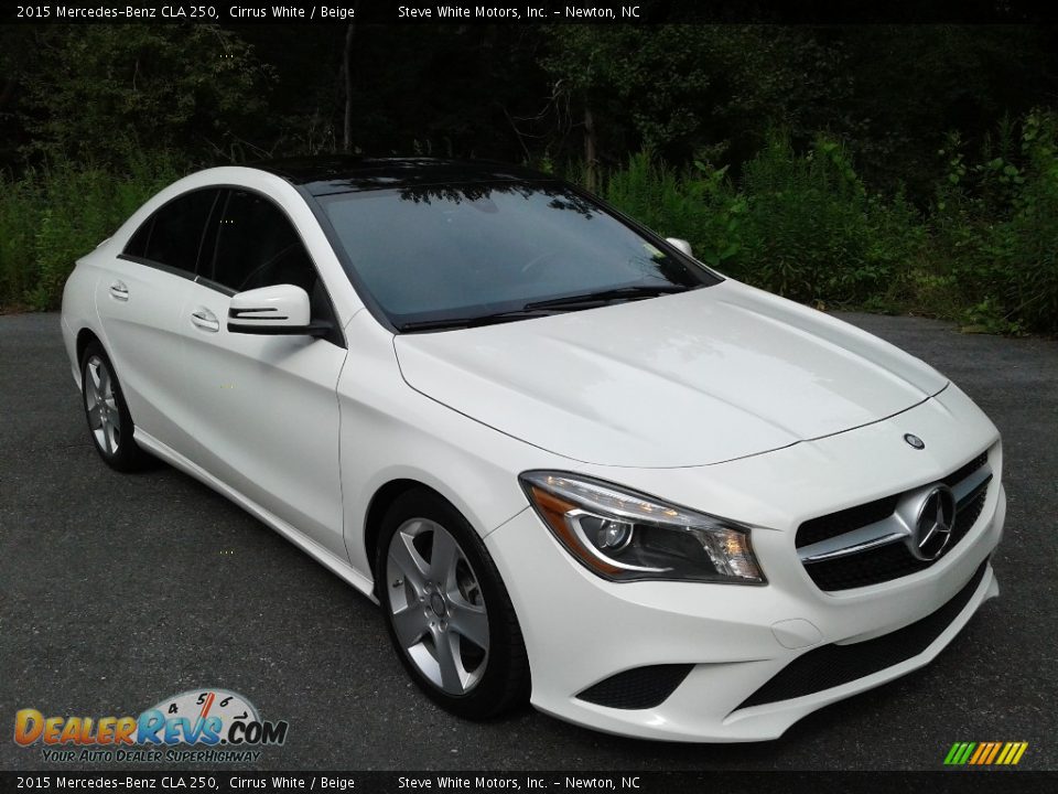 2015 Mercedes-Benz CLA 250 Cirrus White / Beige Photo #5