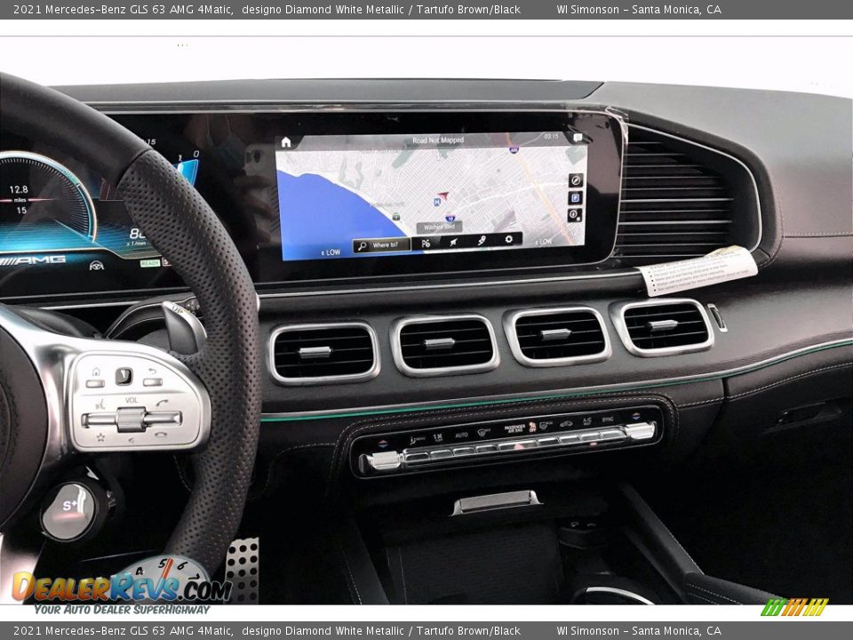 Navigation of 2021 Mercedes-Benz GLS 63 AMG 4Matic Photo #6