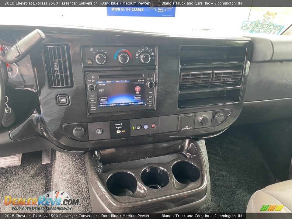 2018 Chevrolet Express 2500 Passenger Conversion Dark Blue / Medium Pewter Photo #26