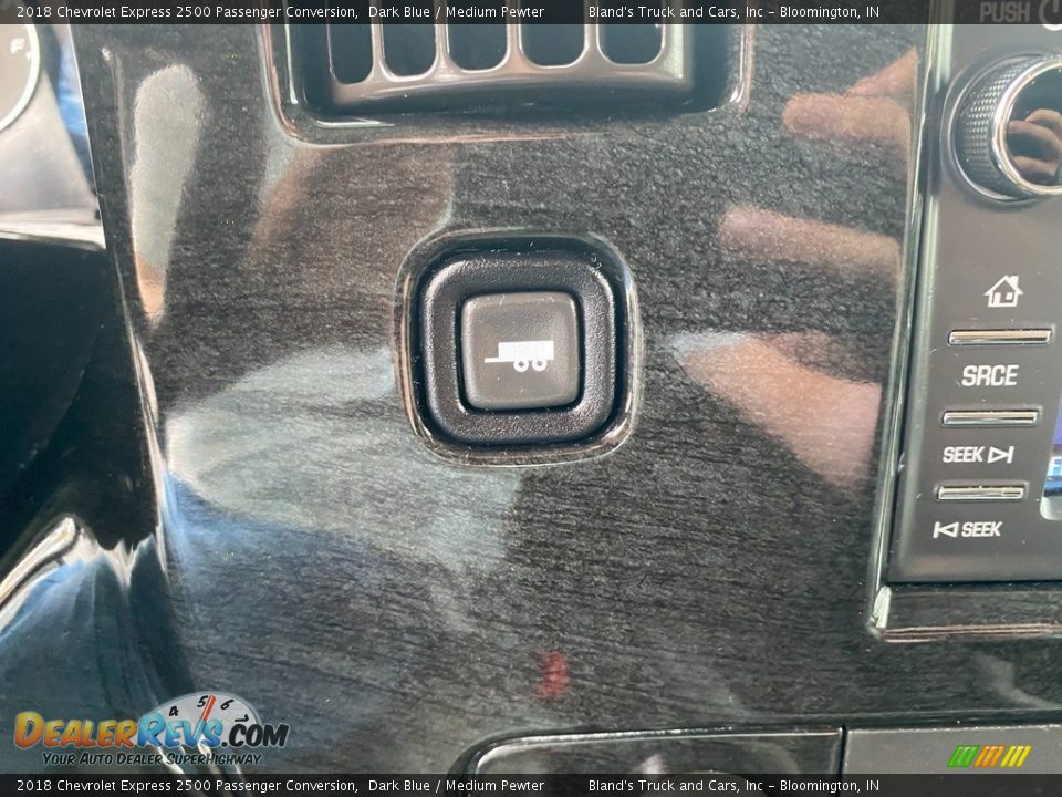 2018 Chevrolet Express 2500 Passenger Conversion Dark Blue / Medium Pewter Photo #34