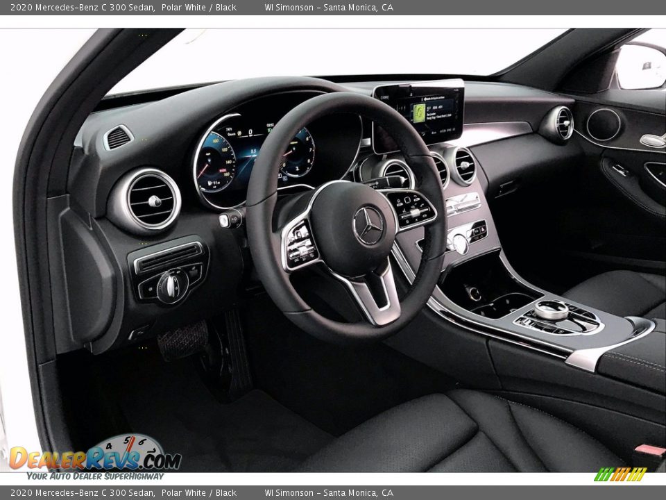 2020 Mercedes-Benz C 300 Sedan Polar White / Black Photo #4