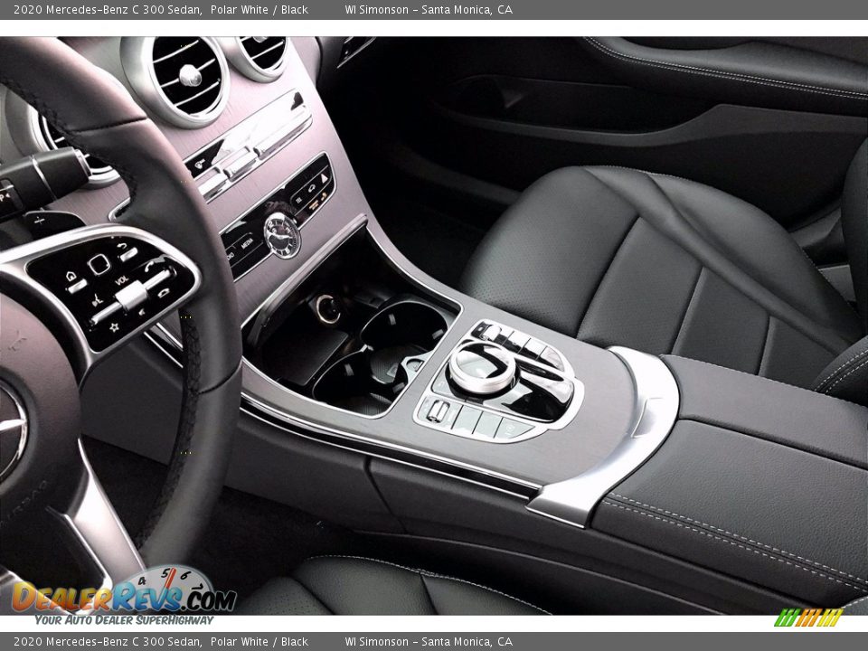 2020 Mercedes-Benz C 300 Sedan Polar White / Black Photo #7