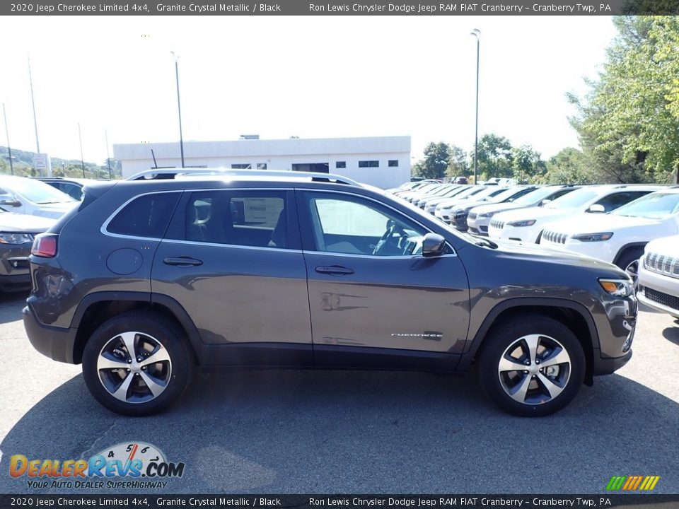 2020 Jeep Cherokee Limited 4x4 Granite Crystal Metallic / Black Photo #4