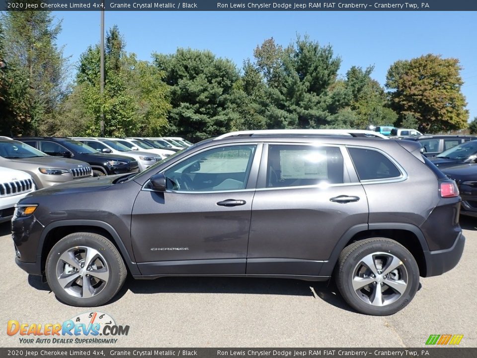 2020 Jeep Cherokee Limited 4x4 Granite Crystal Metallic / Black Photo #9
