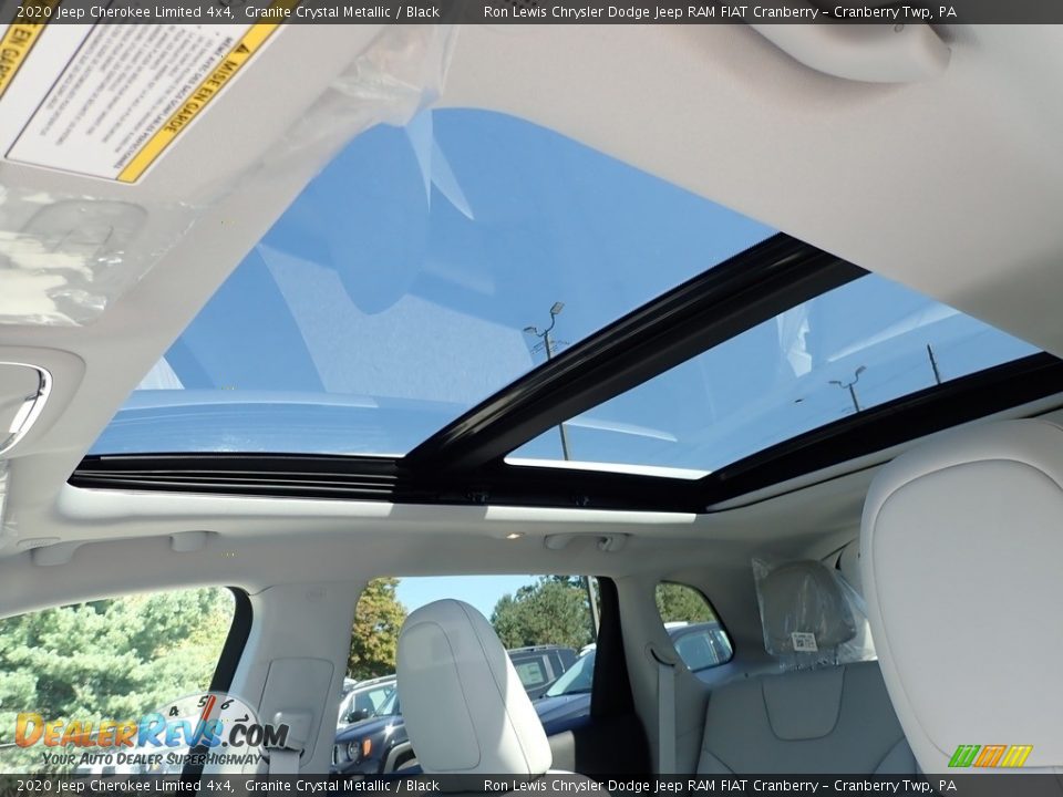 2020 Jeep Cherokee Limited 4x4 Granite Crystal Metallic / Black Photo #12