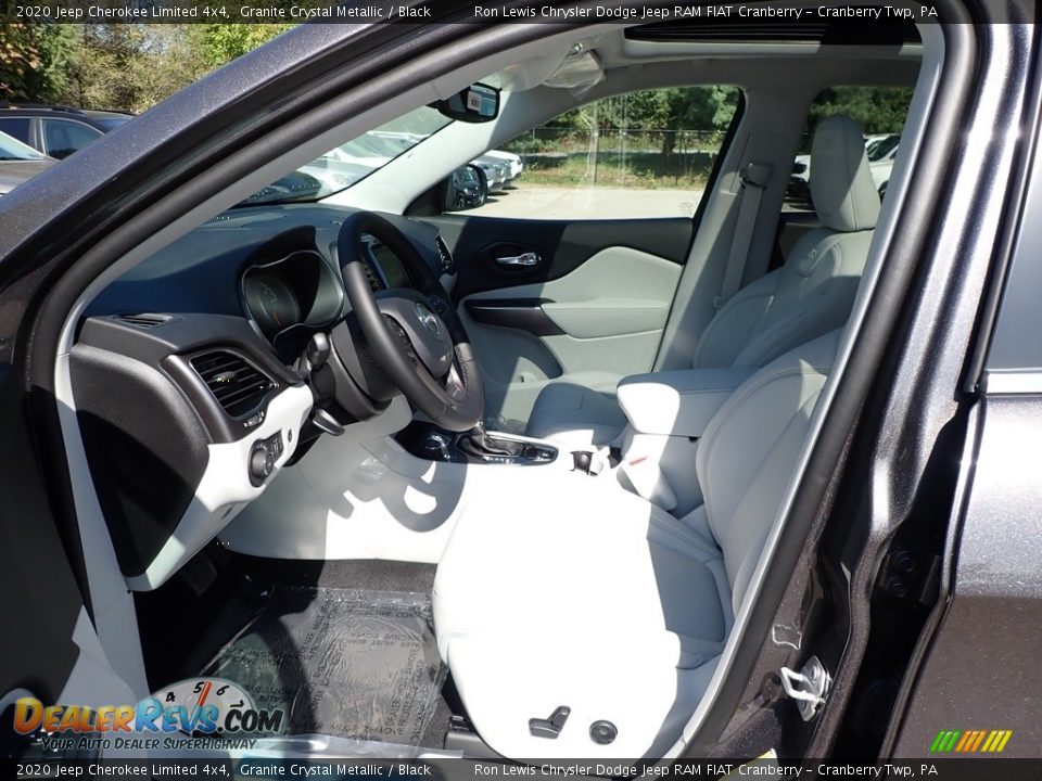 2020 Jeep Cherokee Limited 4x4 Granite Crystal Metallic / Black Photo #13