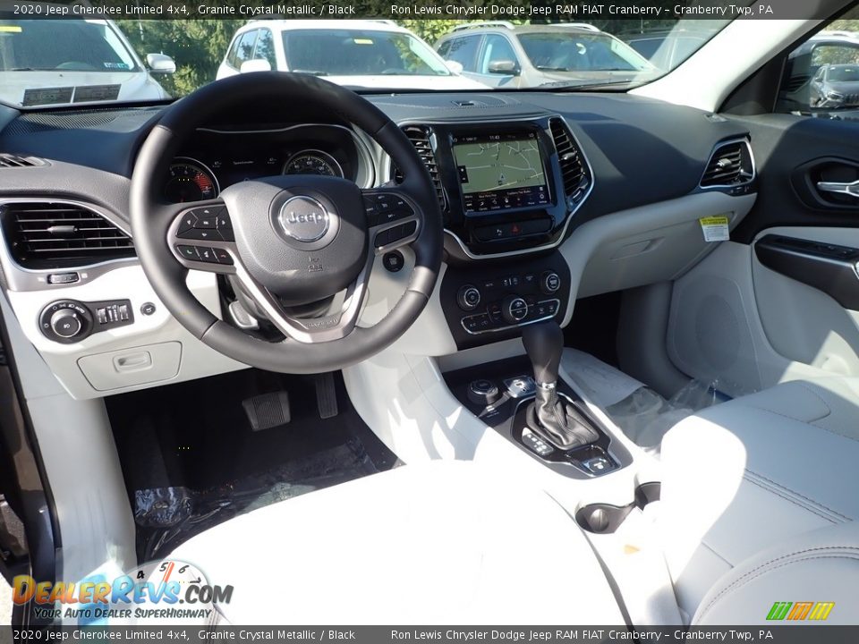 2020 Jeep Cherokee Limited 4x4 Granite Crystal Metallic / Black Photo #15