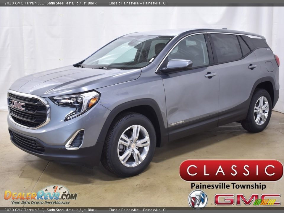 2020 GMC Terrain SLE Satin Steel Metallic / Jet Black Photo #1