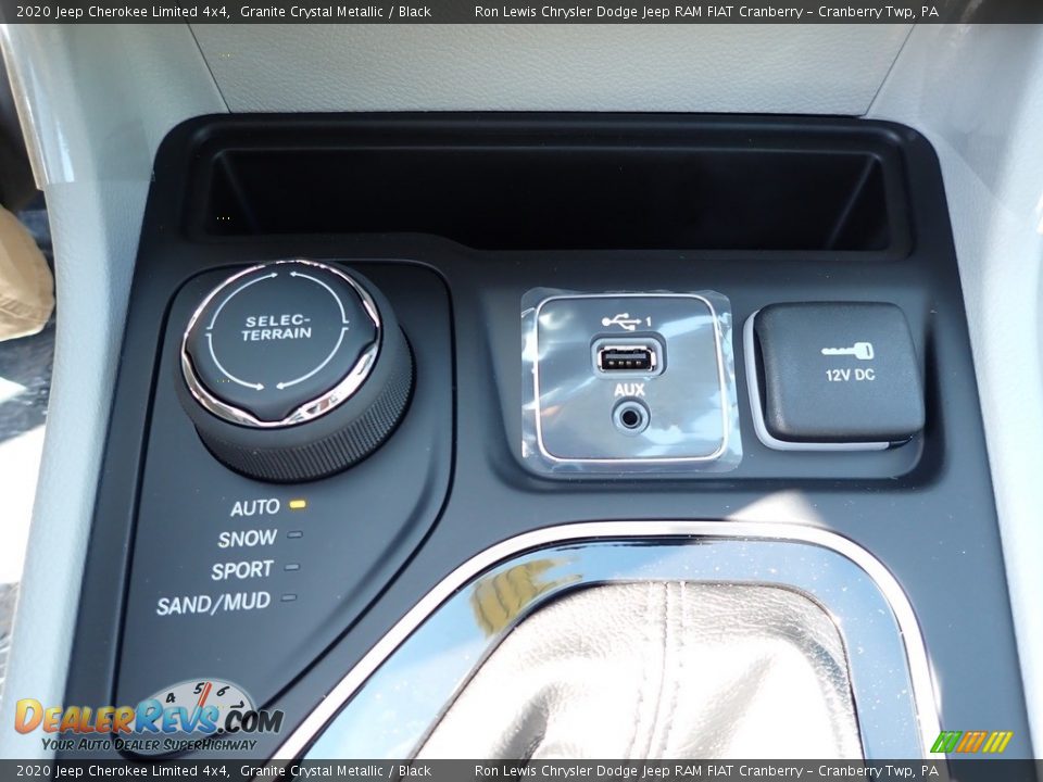 2020 Jeep Cherokee Limited 4x4 Granite Crystal Metallic / Black Photo #20