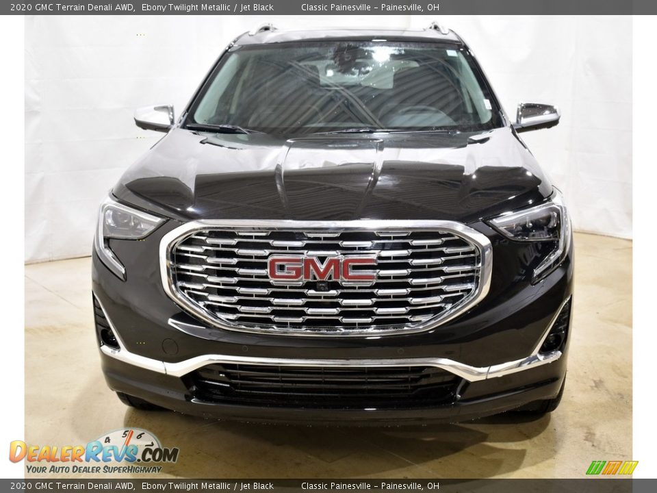 2020 GMC Terrain Denali AWD Ebony Twilight Metallic / Jet Black Photo #4