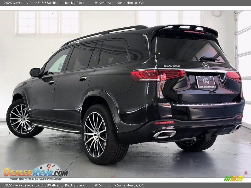 2020 Mercedes-Benz GLS 580 4Matic Black / Black Photo #2