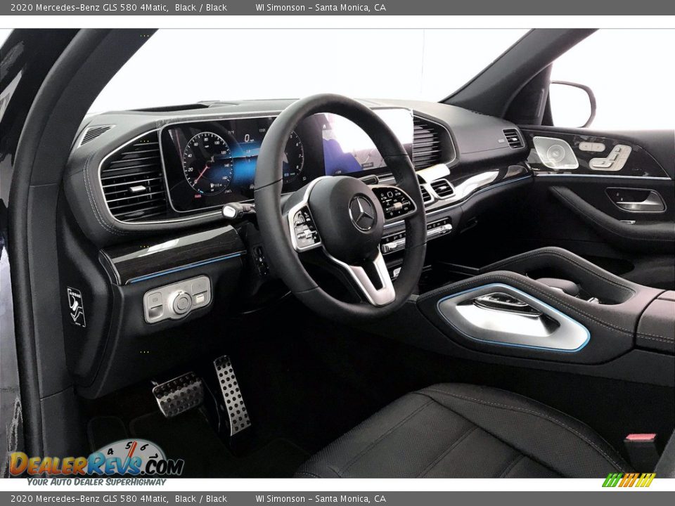 2020 Mercedes-Benz GLS 580 4Matic Black / Black Photo #4