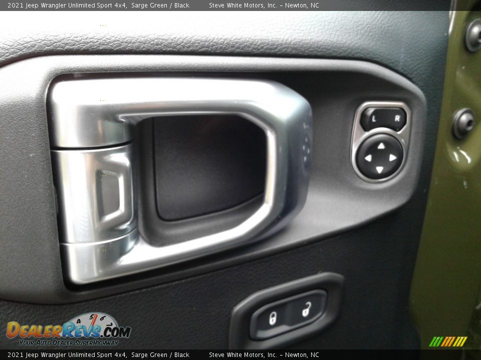 2021 Jeep Wrangler Unlimited Sport 4x4 Sarge Green / Black Photo #11