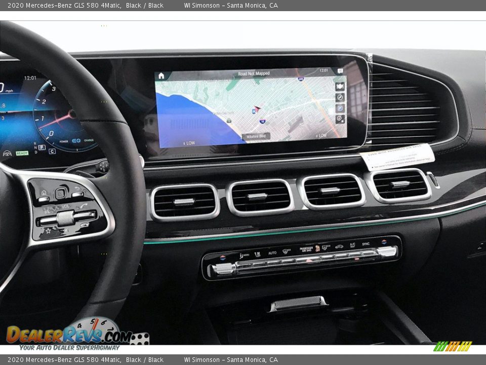 2020 Mercedes-Benz GLS 580 4Matic Black / Black Photo #6