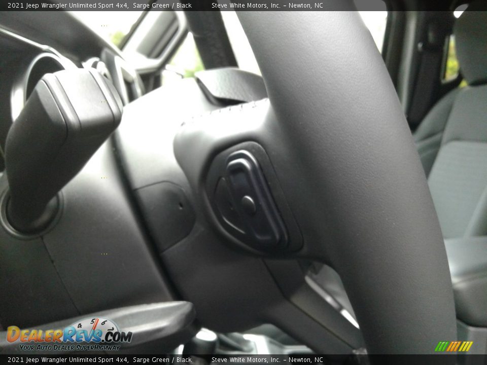 2021 Jeep Wrangler Unlimited Sport 4x4 Sarge Green / Black Photo #12