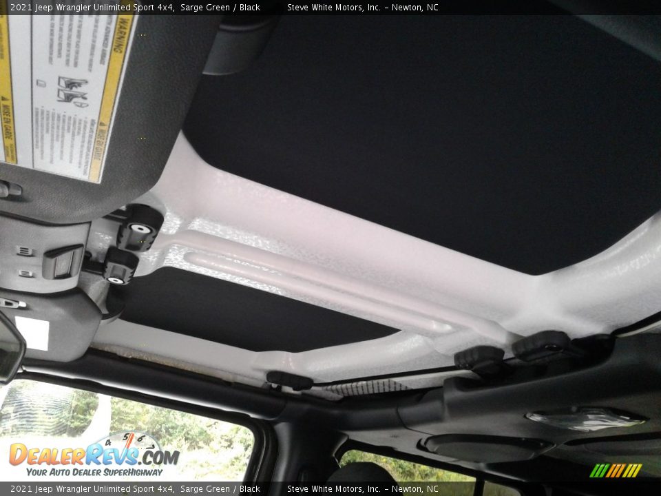 2021 Jeep Wrangler Unlimited Sport 4x4 Sarge Green / Black Photo #13