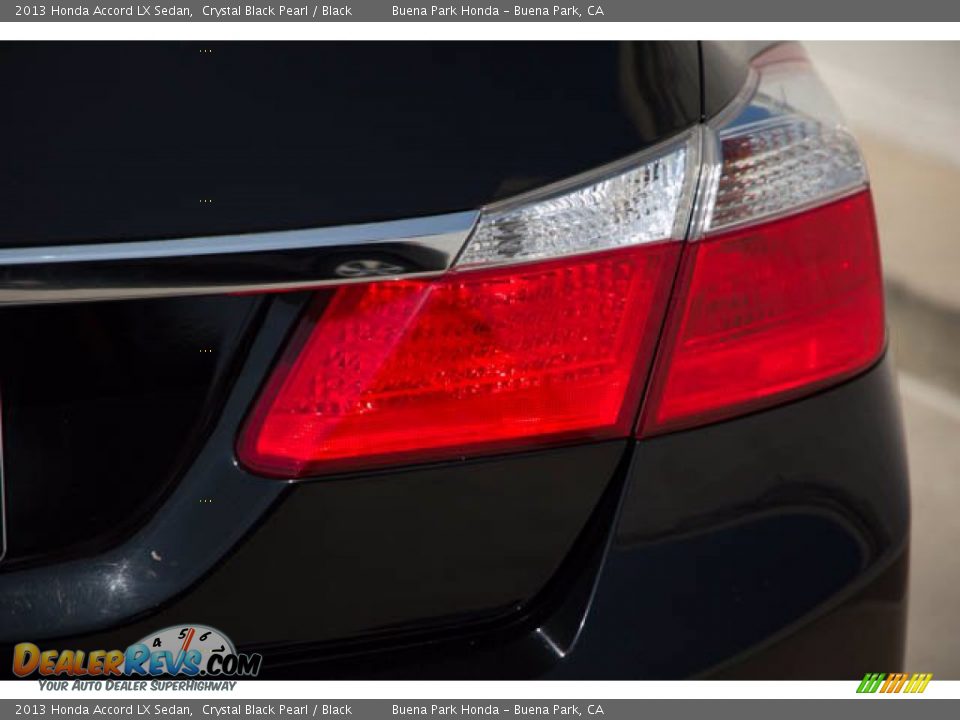 2013 Honda Accord LX Sedan Crystal Black Pearl / Black Photo #13