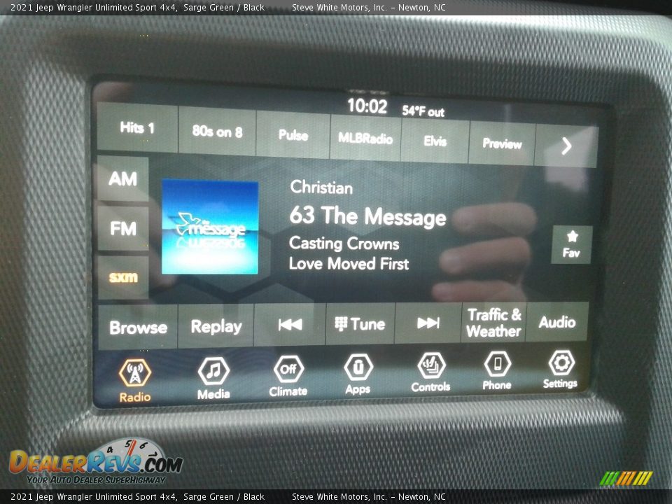 2021 Jeep Wrangler Unlimited Sport 4x4 Sarge Green / Black Photo #22