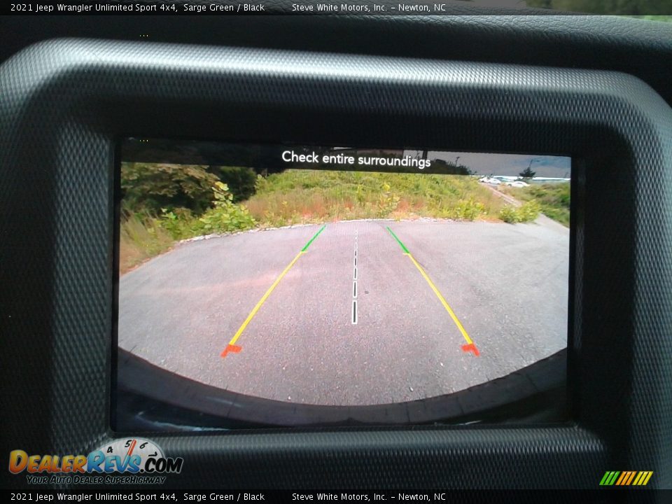 2021 Jeep Wrangler Unlimited Sport 4x4 Sarge Green / Black Photo #24