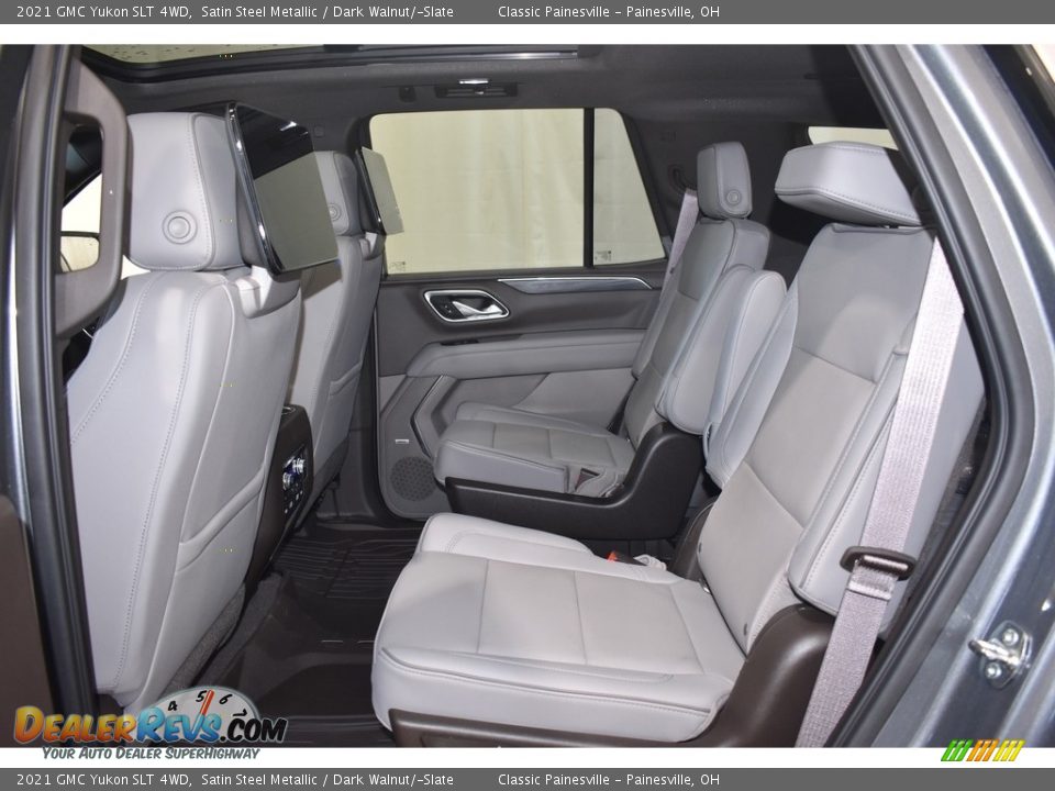 Rear Seat of 2021 GMC Yukon SLT 4WD Photo #8