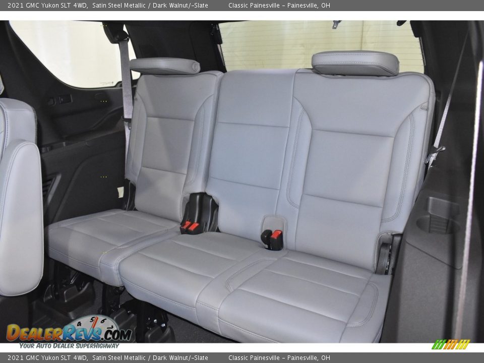 Rear Seat of 2021 GMC Yukon SLT 4WD Photo #9