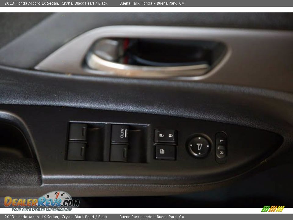2013 Honda Accord LX Sedan Crystal Black Pearl / Black Photo #27