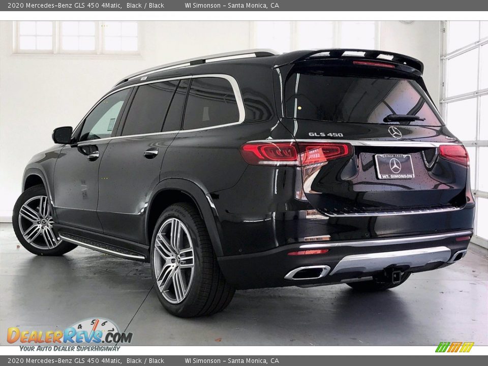2020 Mercedes-Benz GLS 450 4Matic Black / Black Photo #2