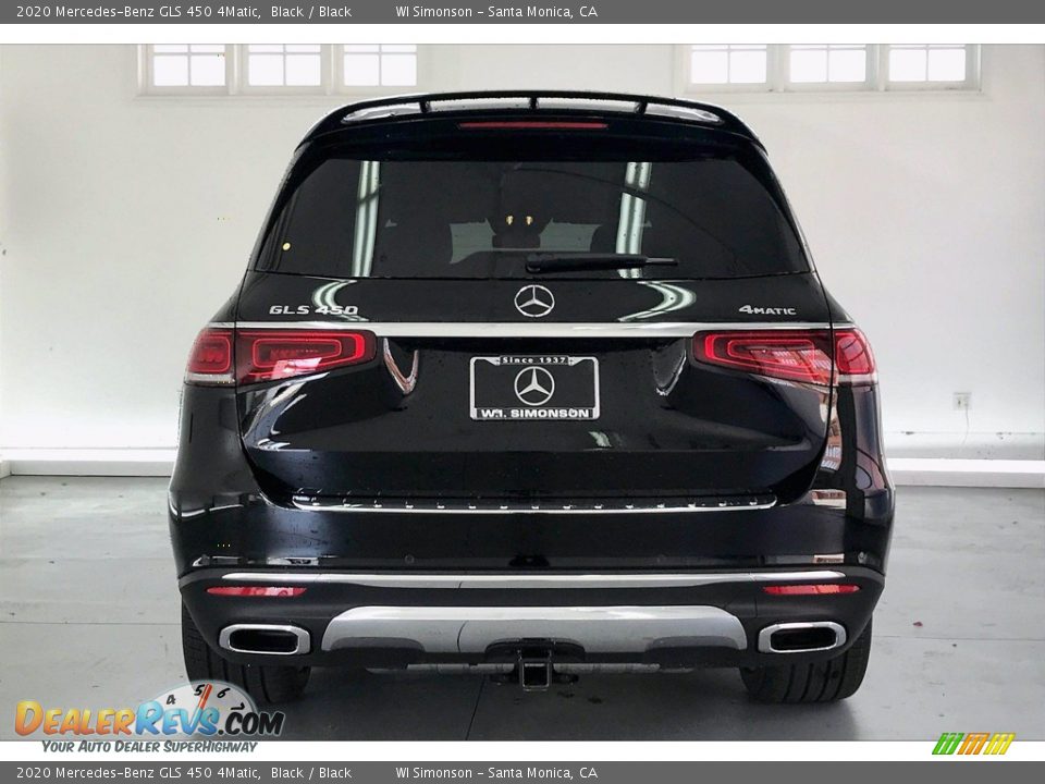 2020 Mercedes-Benz GLS 450 4Matic Black / Black Photo #3