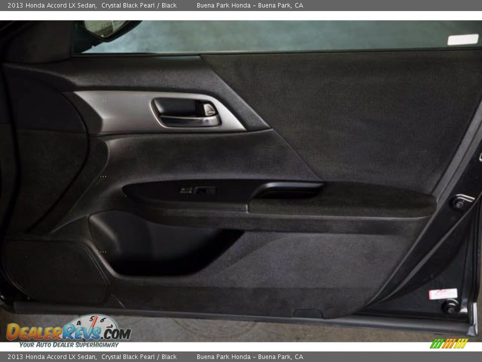 2013 Honda Accord LX Sedan Crystal Black Pearl / Black Photo #30