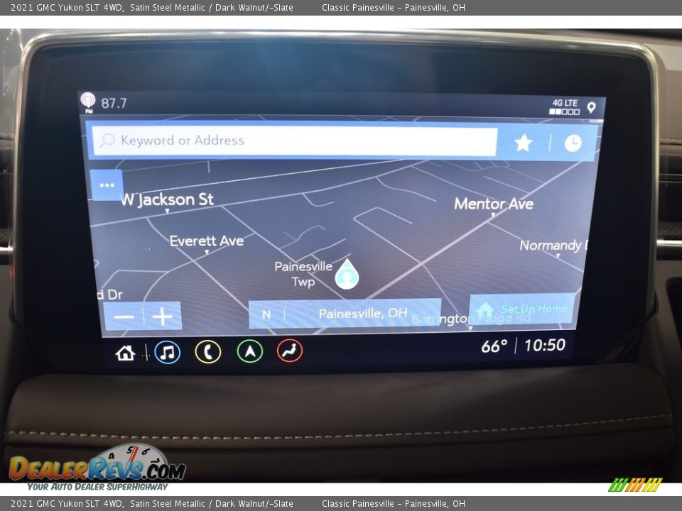 Navigation of 2021 GMC Yukon SLT 4WD Photo #13