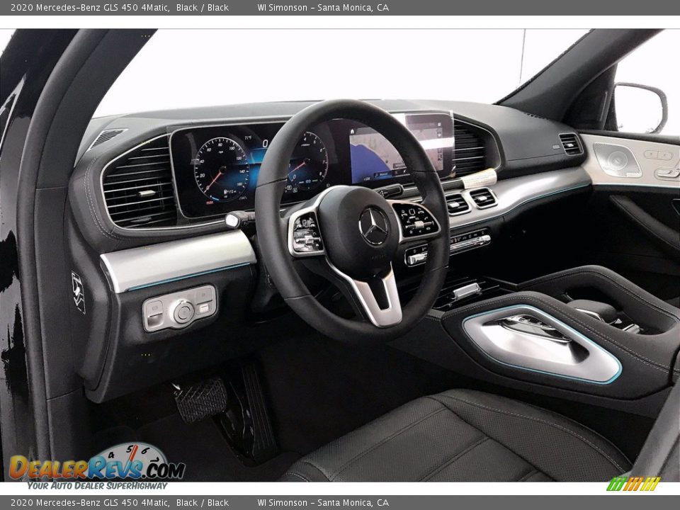 2020 Mercedes-Benz GLS 450 4Matic Black / Black Photo #4